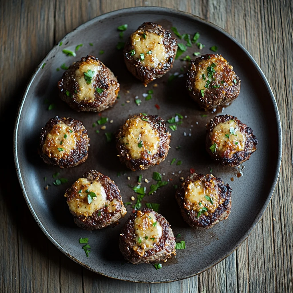 garlic butter steak bites in the air fryer