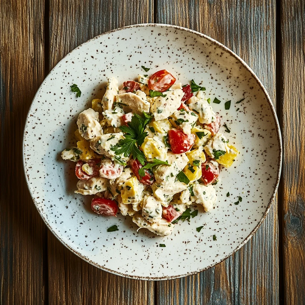 healthy greek yogurt chicken salad