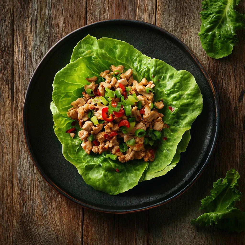 healthy turkey lettuce wraps ingredients