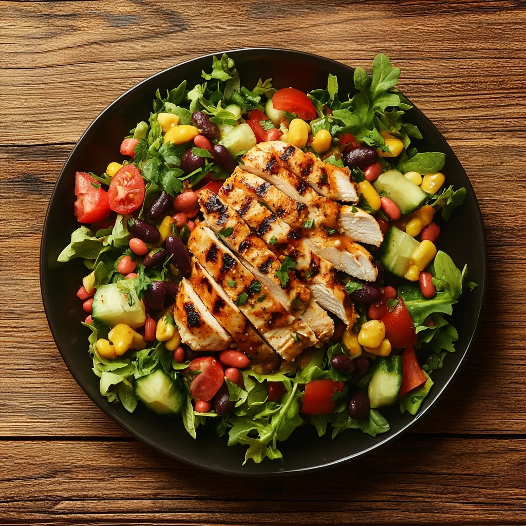 high protein southwest chicken salad ingredients