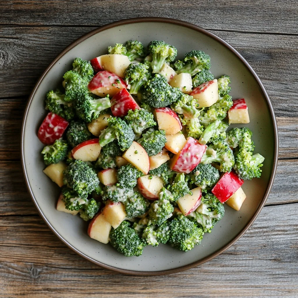 honeycrisp apple broccoli salad serving suggestion