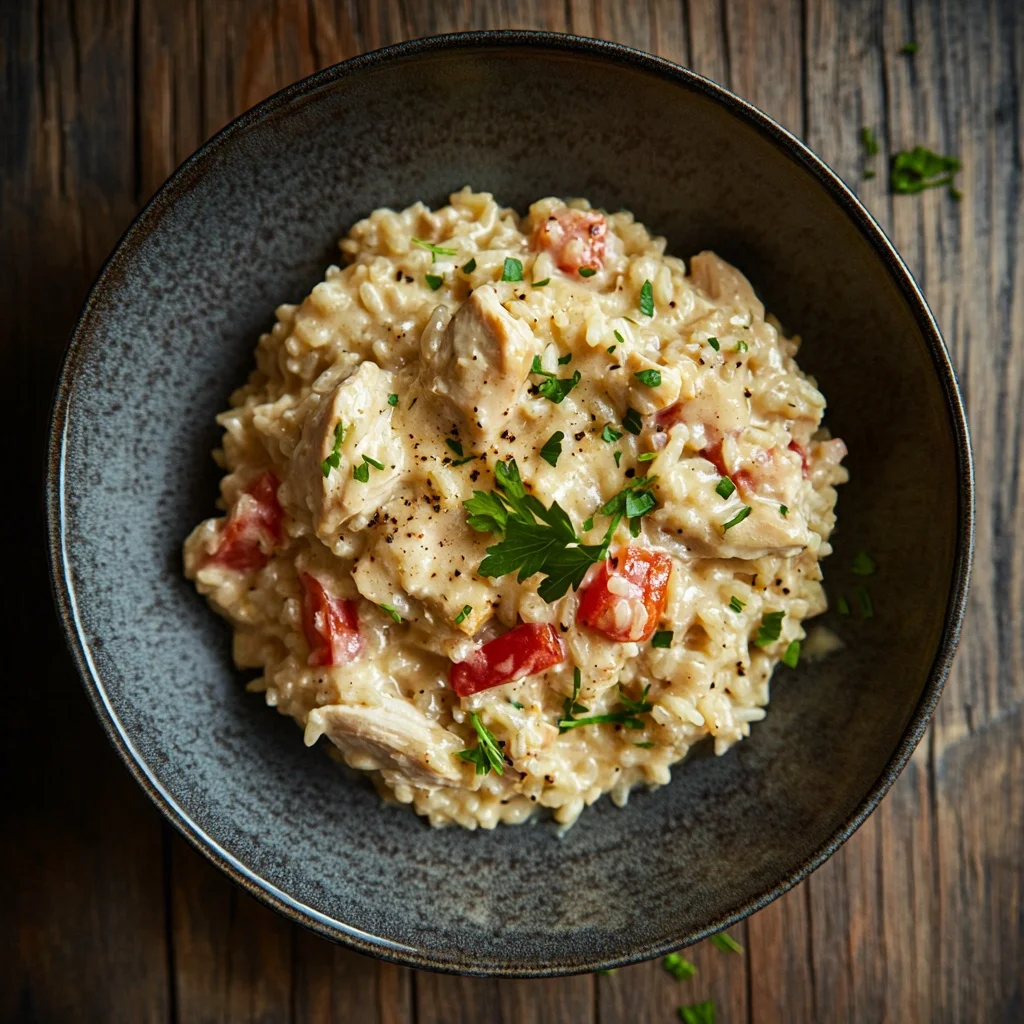 one pot creamy chicken and rice casserole