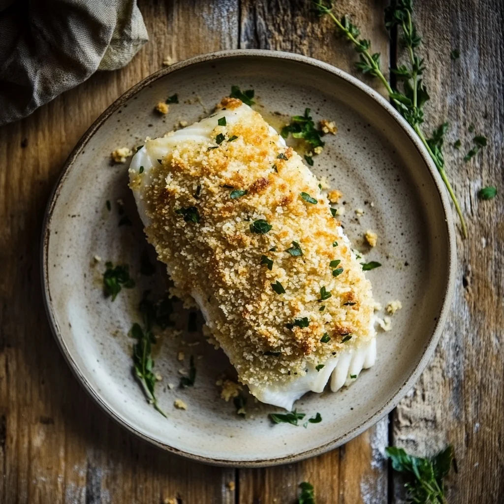 parmesan crusted fish ready in only 20 minutes serving suggestion