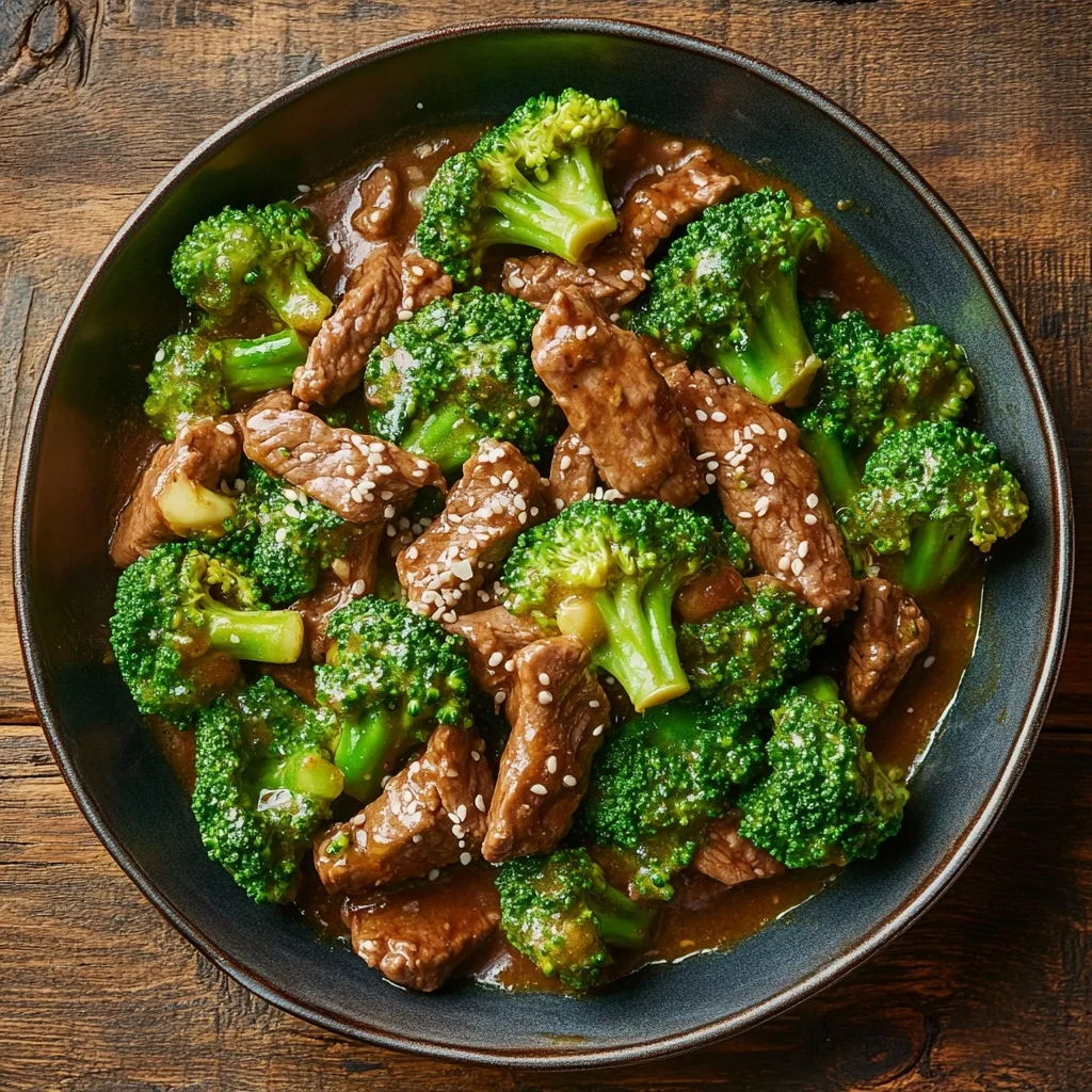 quick beef and broccoli stir fry