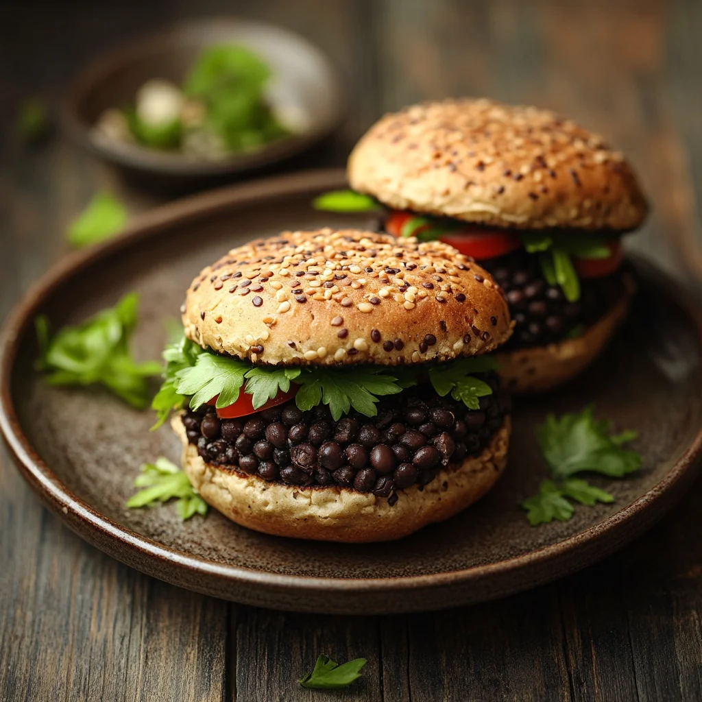 quick black bean burgers