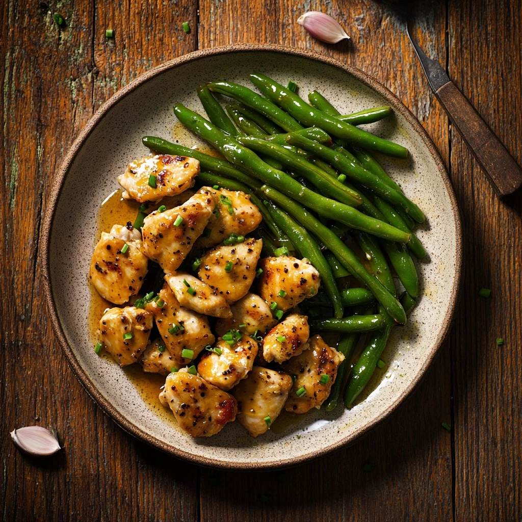 sheet pan honey garlic chicken and green beans ingredients