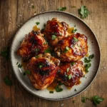 sheet pan honey sriracha chicken