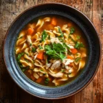 slow cooker chicken noodle soup