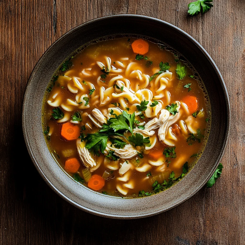 slow cooker chicken noodle soup ingredients