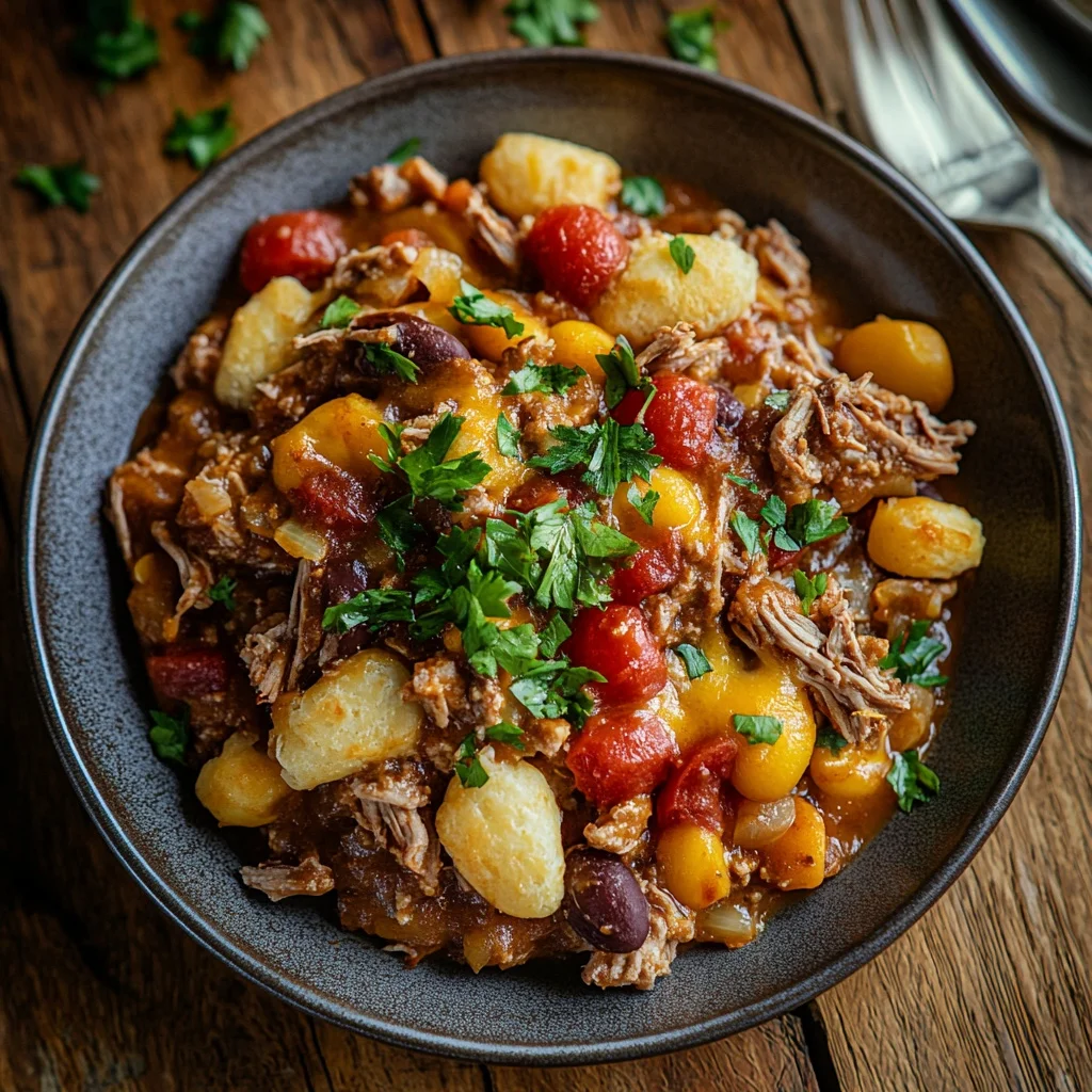 slow cooker cowboy casserole ingredients