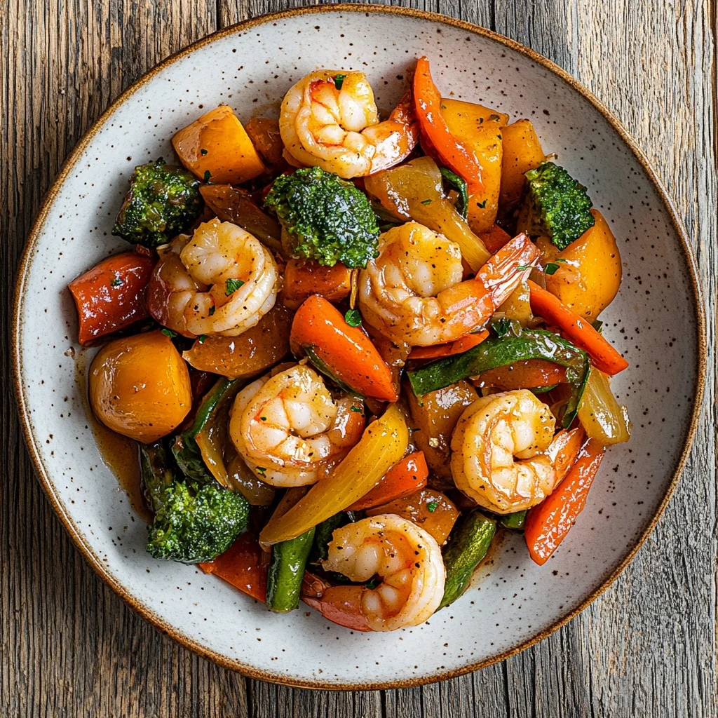 15 minute shrimp stir fry with vegetables ingredients