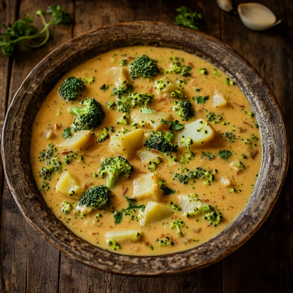 best loaded broccoli cheese potato soup