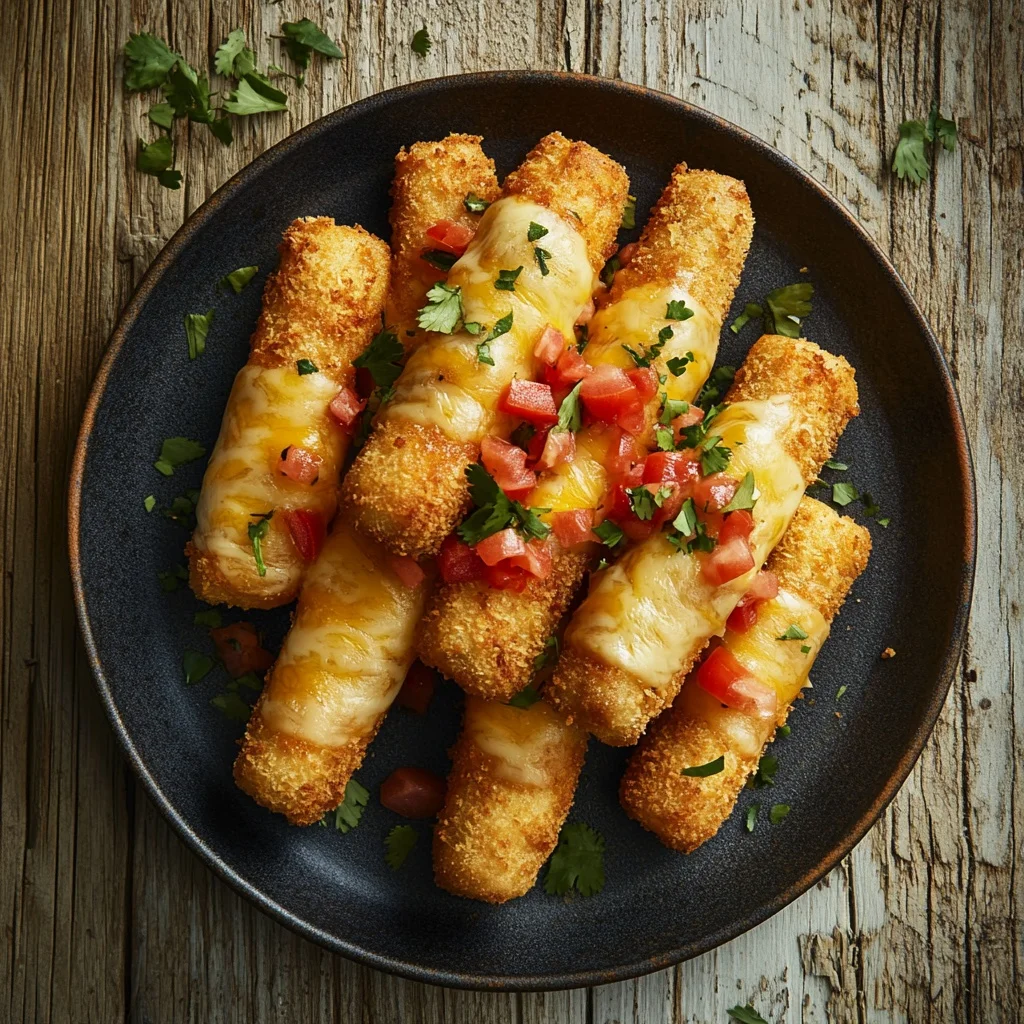 cheesy taco sticks - an organized chaos