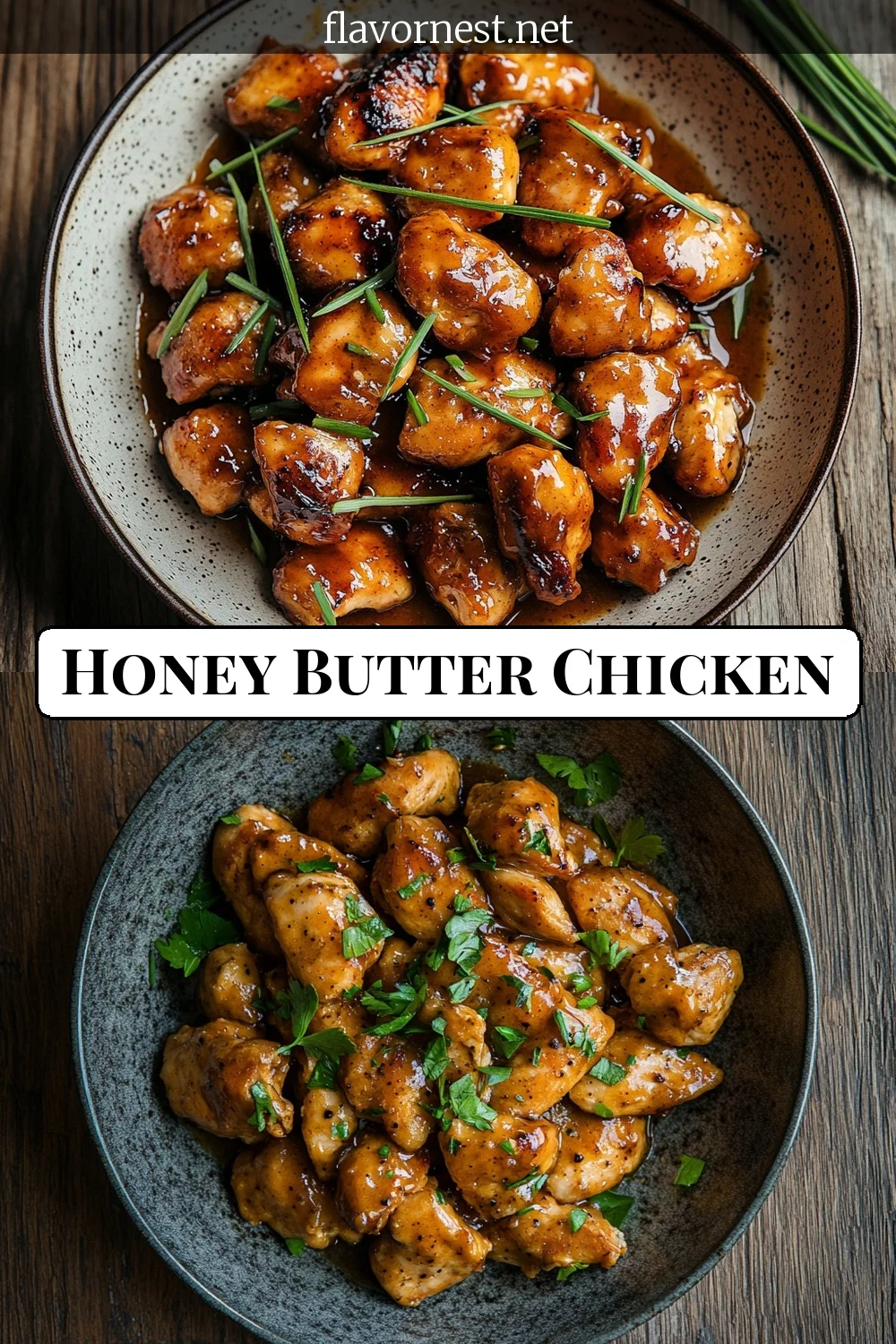 chicken recipes honey butter chicken pin