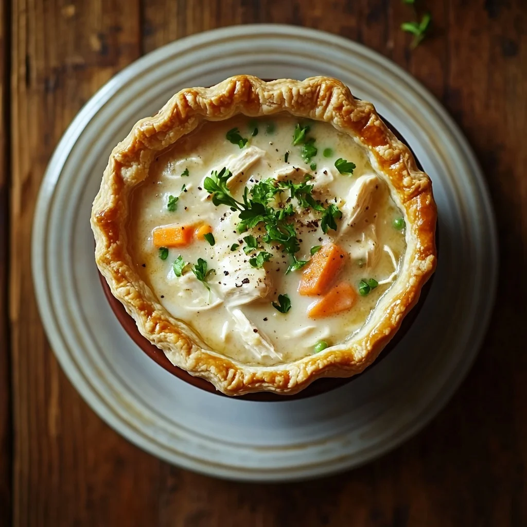 classic chicken pot pie