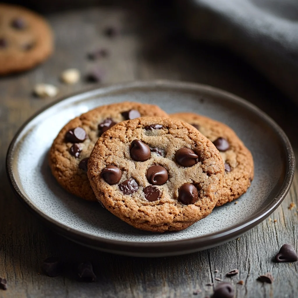 classic chocolate chip cookies serving suggestion