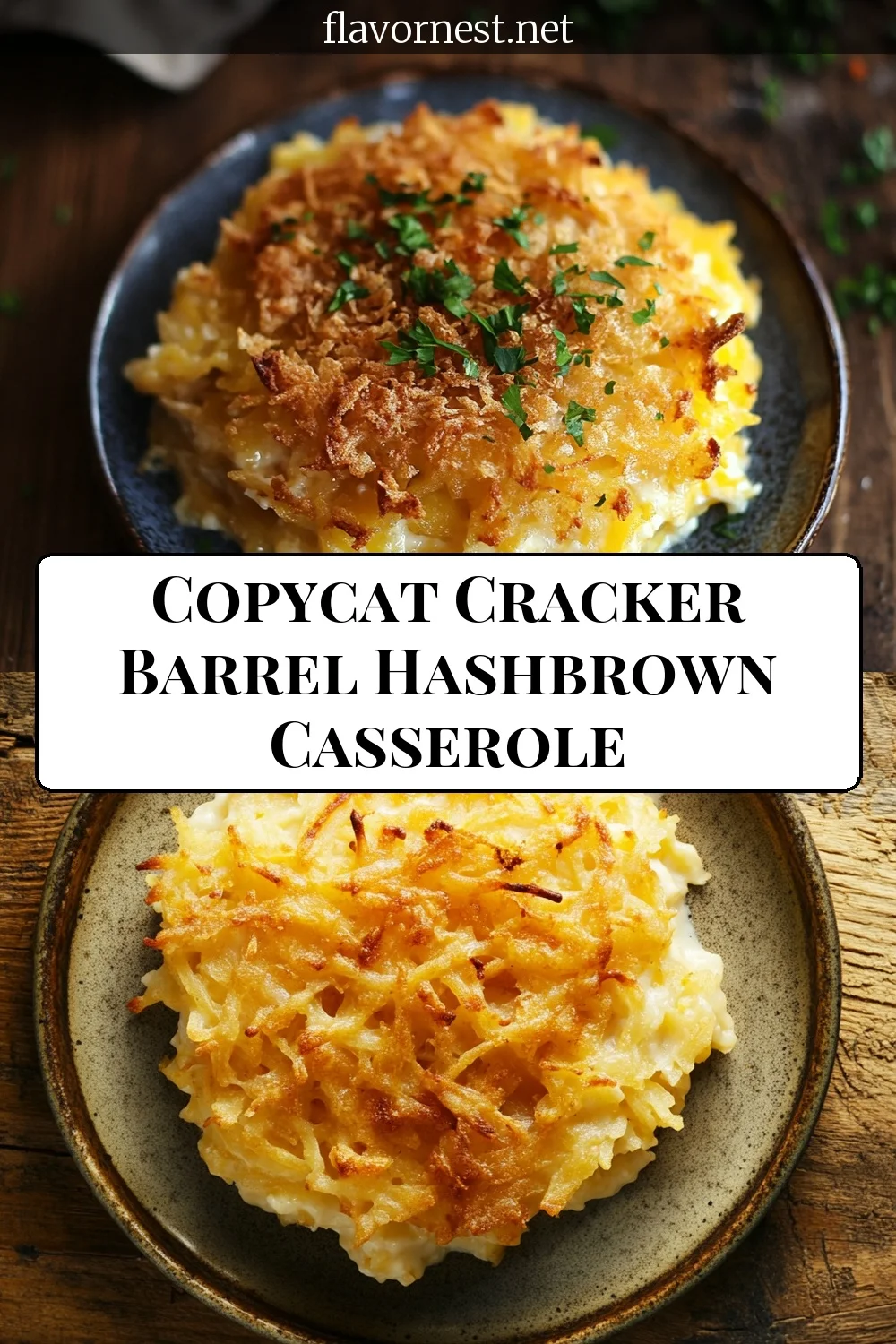 copycat cracker barrel hashbrown casserole pin
