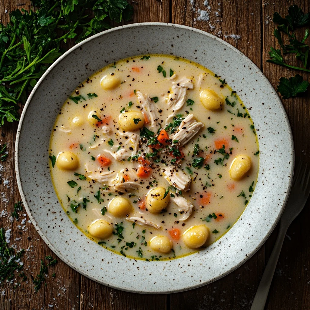 cozy chicken gnocchi soup recipe ingredients