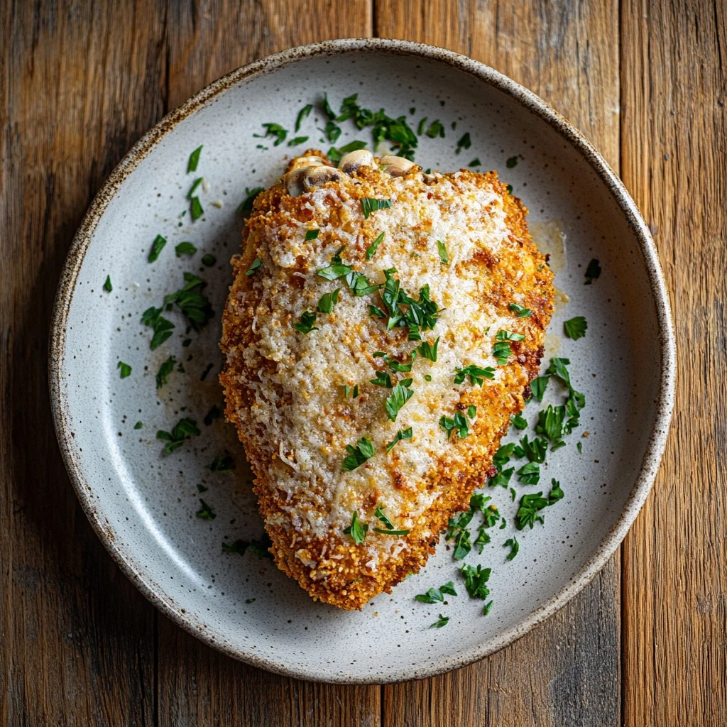 crispy air fryer parmesan crusted chicken ingredients