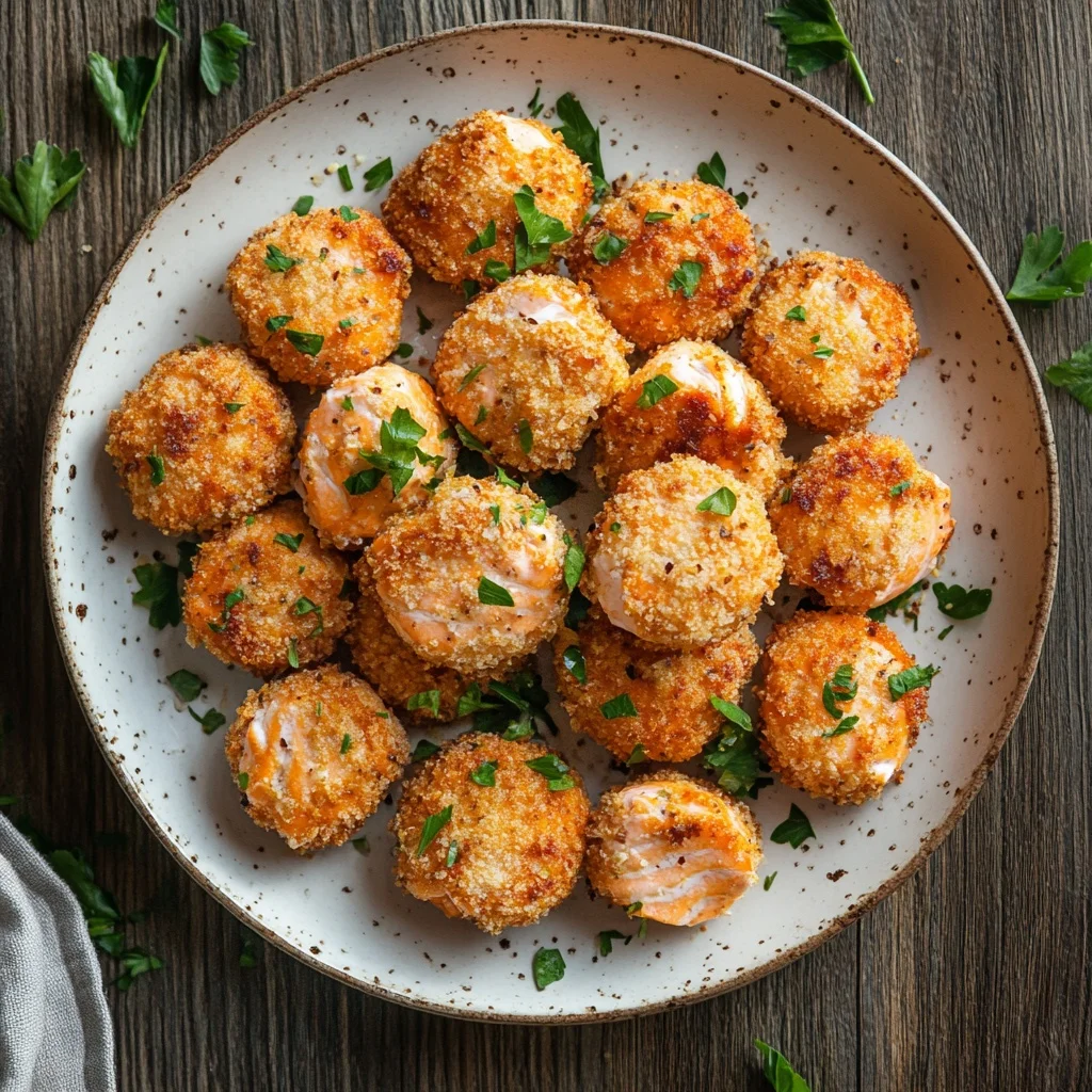 easy air fryer salmon bites