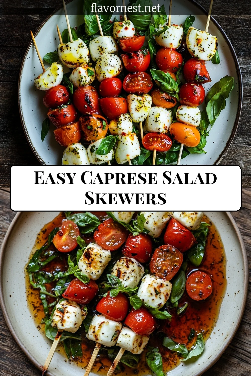 easy caprese salad skewers pin