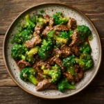 easy homemade beef and broccoli stir fry