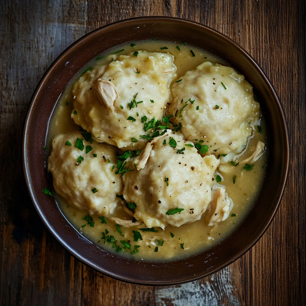 easy homemade chicken and dumplings ingredients
