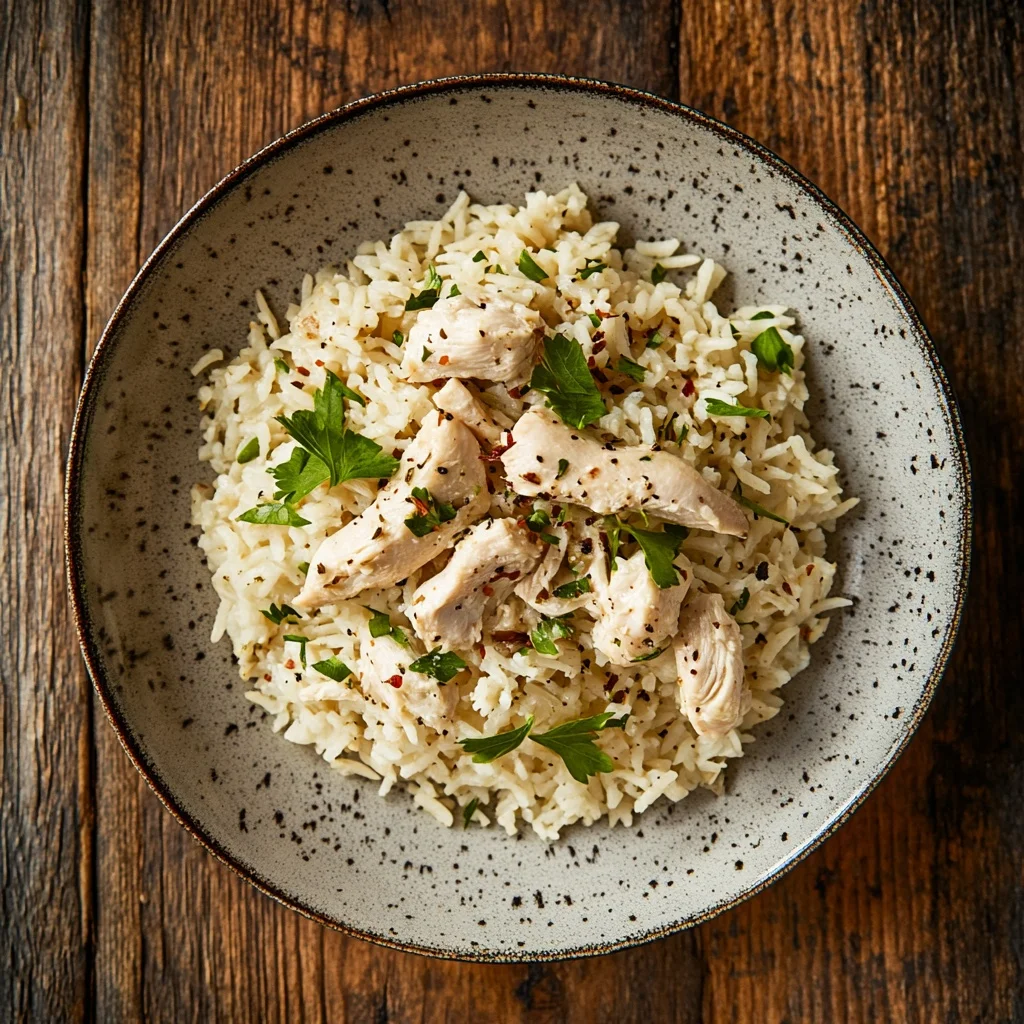 easy homemade chicken and rice ingredients
