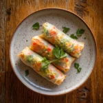 easy veggie spring rolls