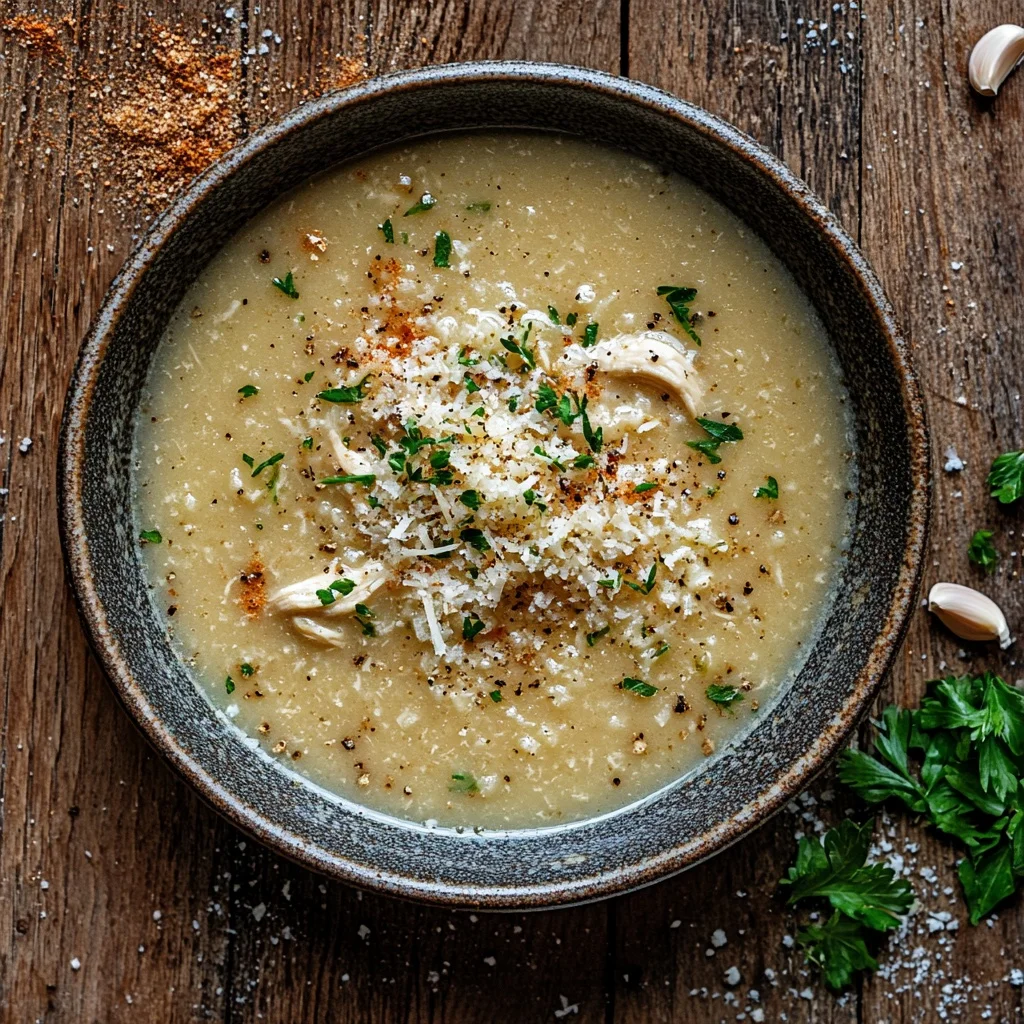garlic parmesan chicken soup ingredients