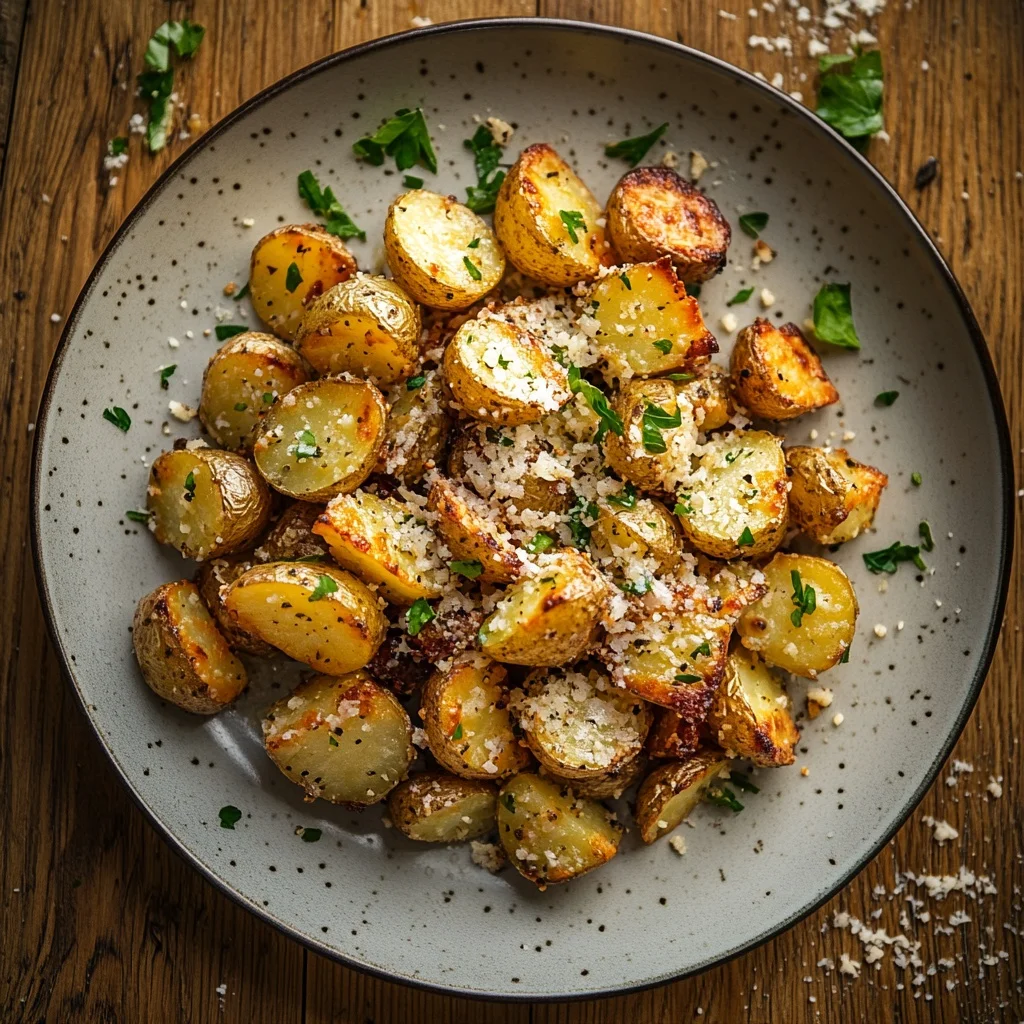 garlic parmesan roasted potatoes ingredients