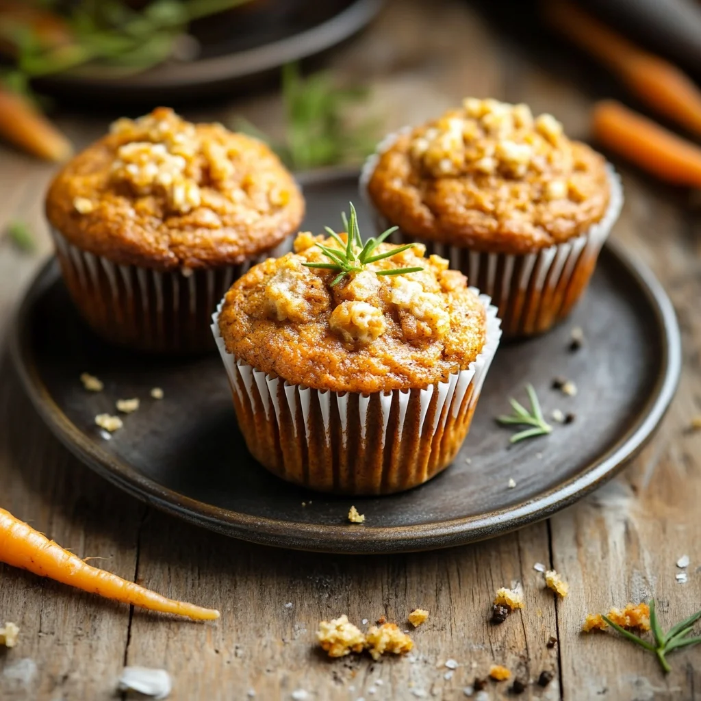 healthy carrot cake muffins ingredients