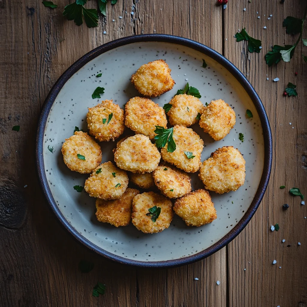 homemade chicken nuggets serving suggestion