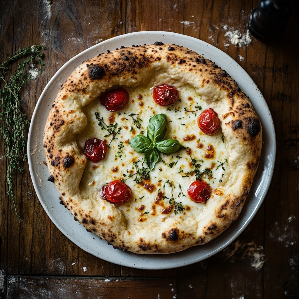 homemade pizza dough recipe serving suggestion
