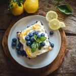 lemon blueberry cheesecake dump cake