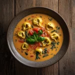 make that cozy creamy tuscan tortellini soup tonight