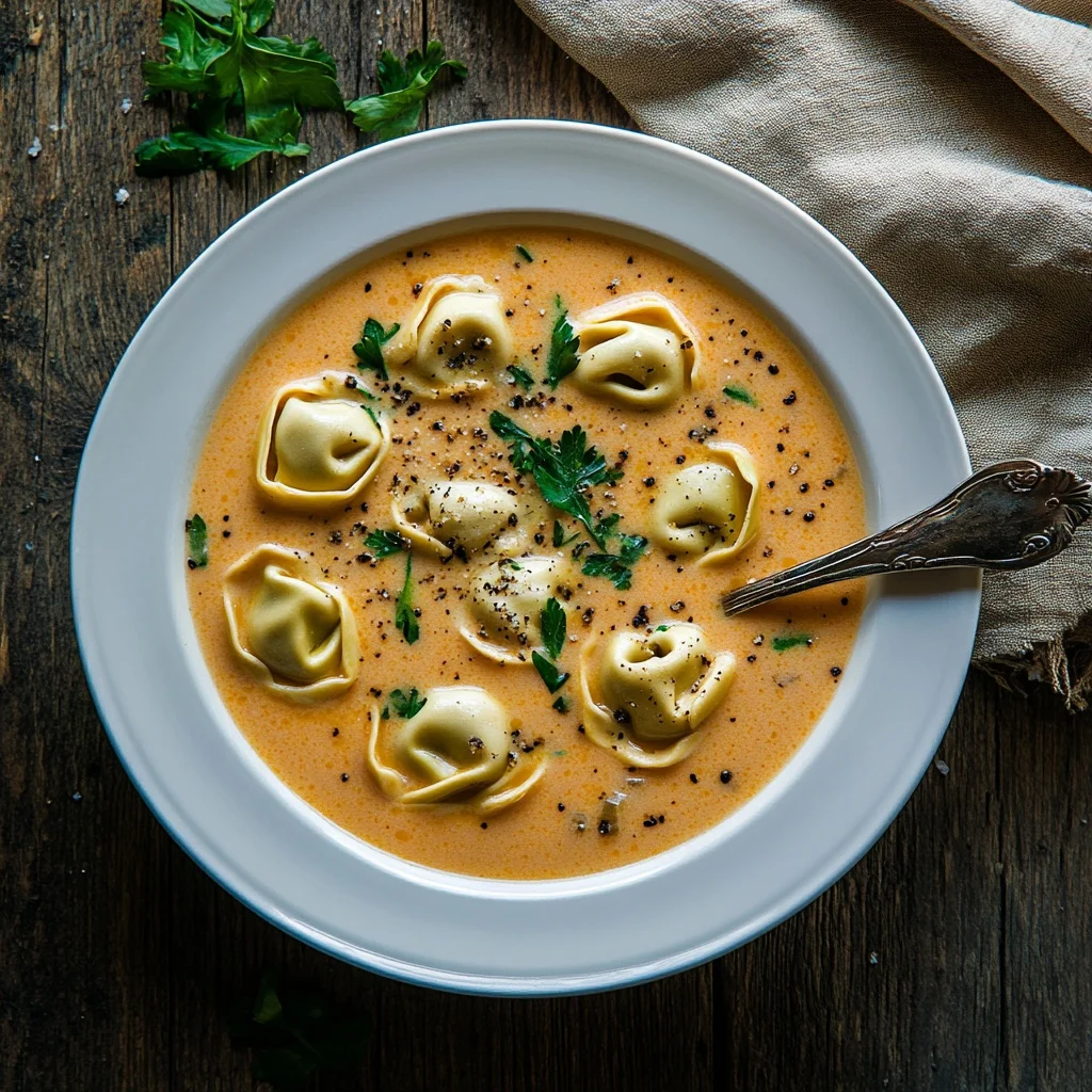 make that cozy creamy tuscan tortellini soup tonight serving suggestion