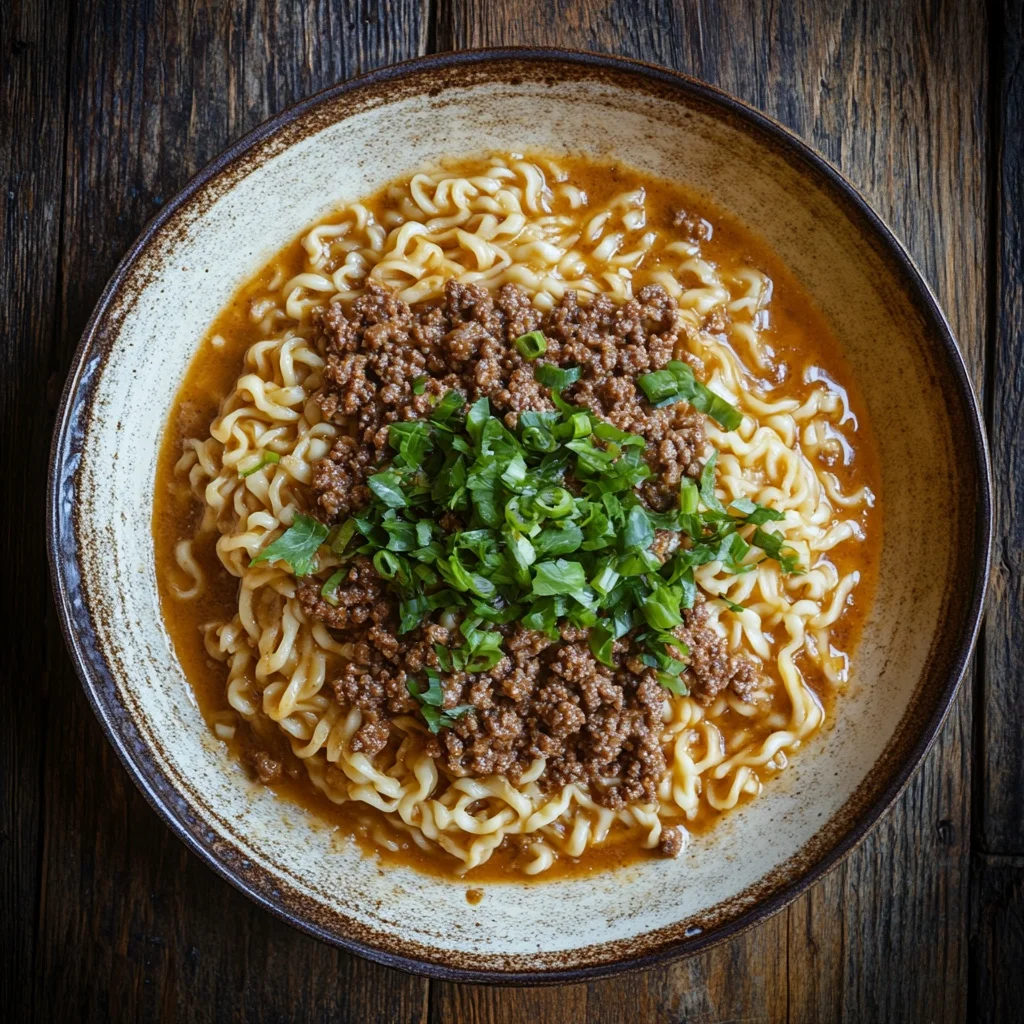 mongolian ground beef noodles recipe