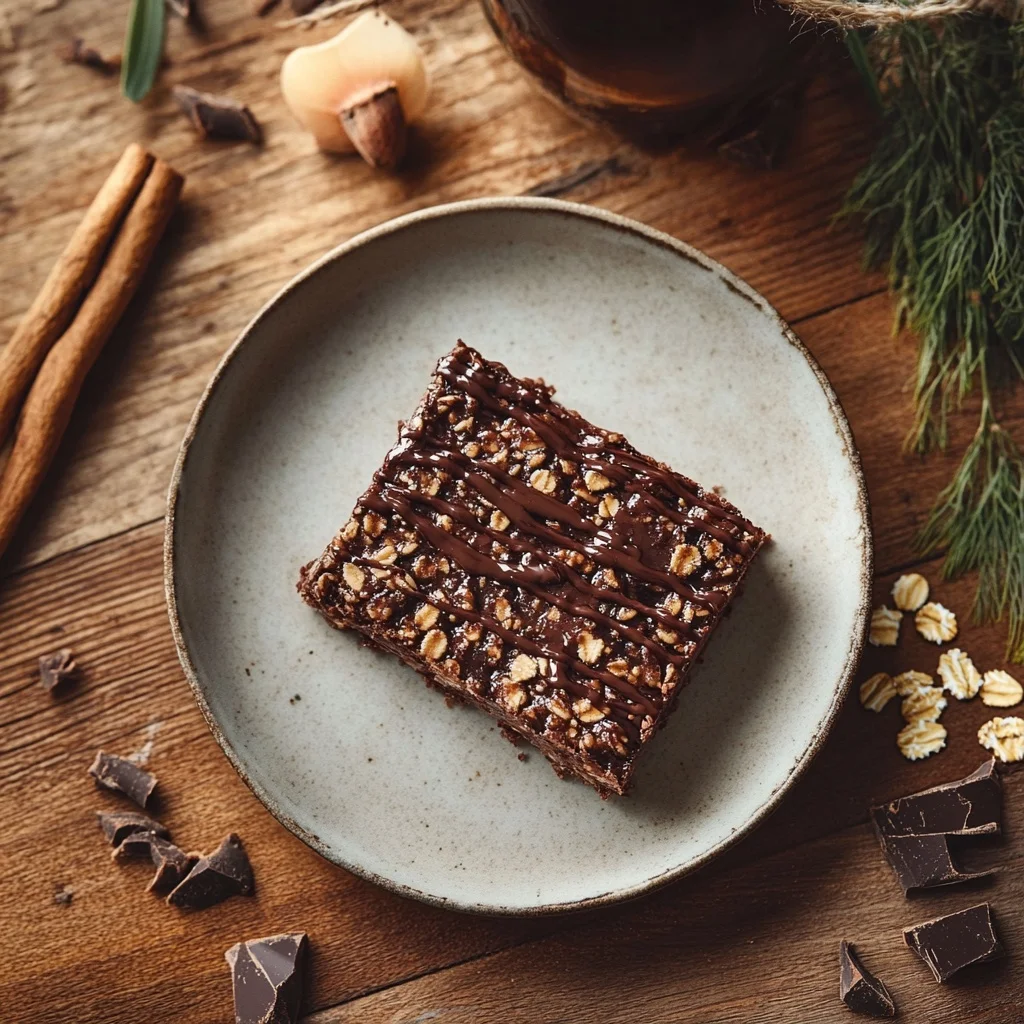 no-bake chocolate oatmeal bars ingredients