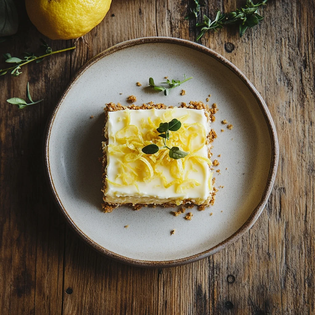 no-bake lemon pie bars ingredients