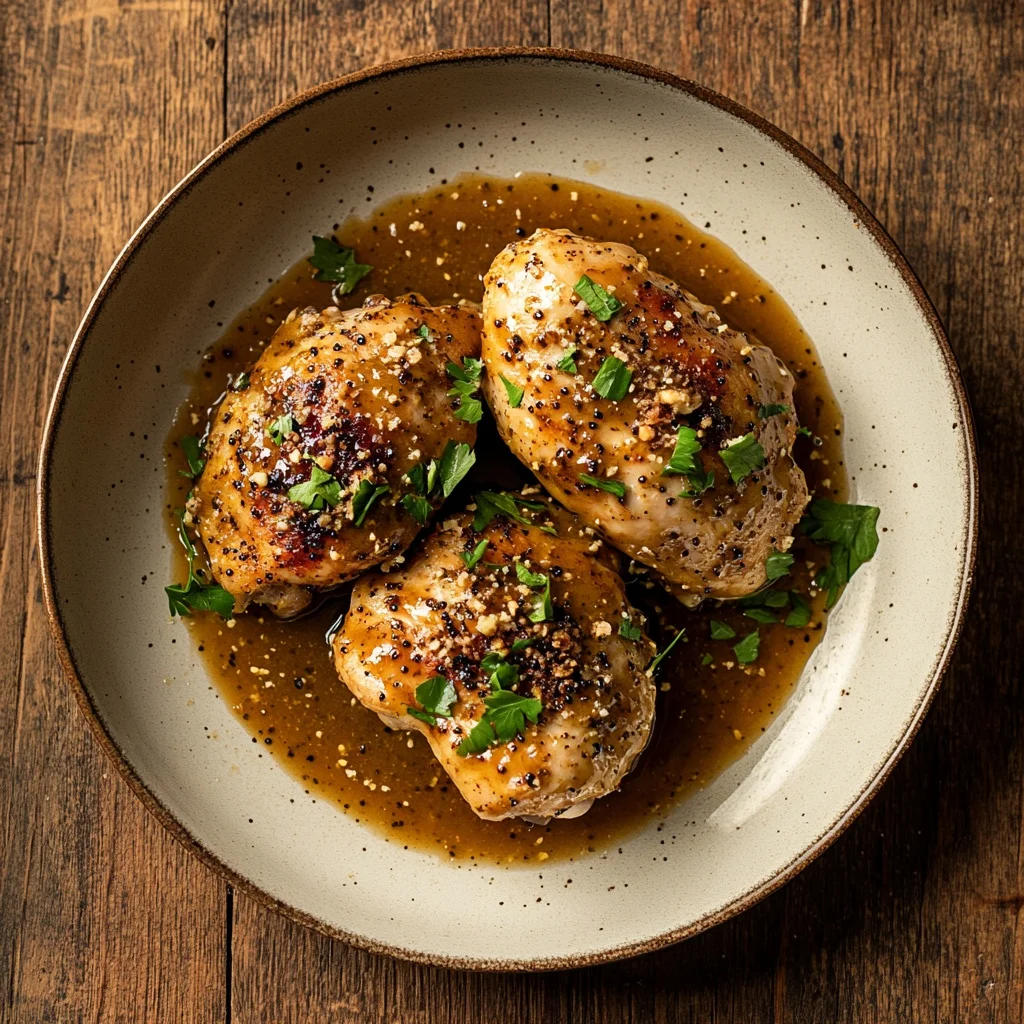 one pan honey mustard chicken serving suggestion