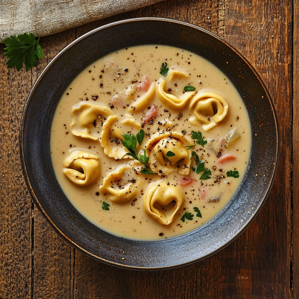 slow cooker creamy tortellini soup ingredients