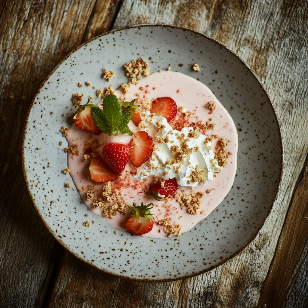 strawberry milkshake dreams 🍓🥤 ingredients