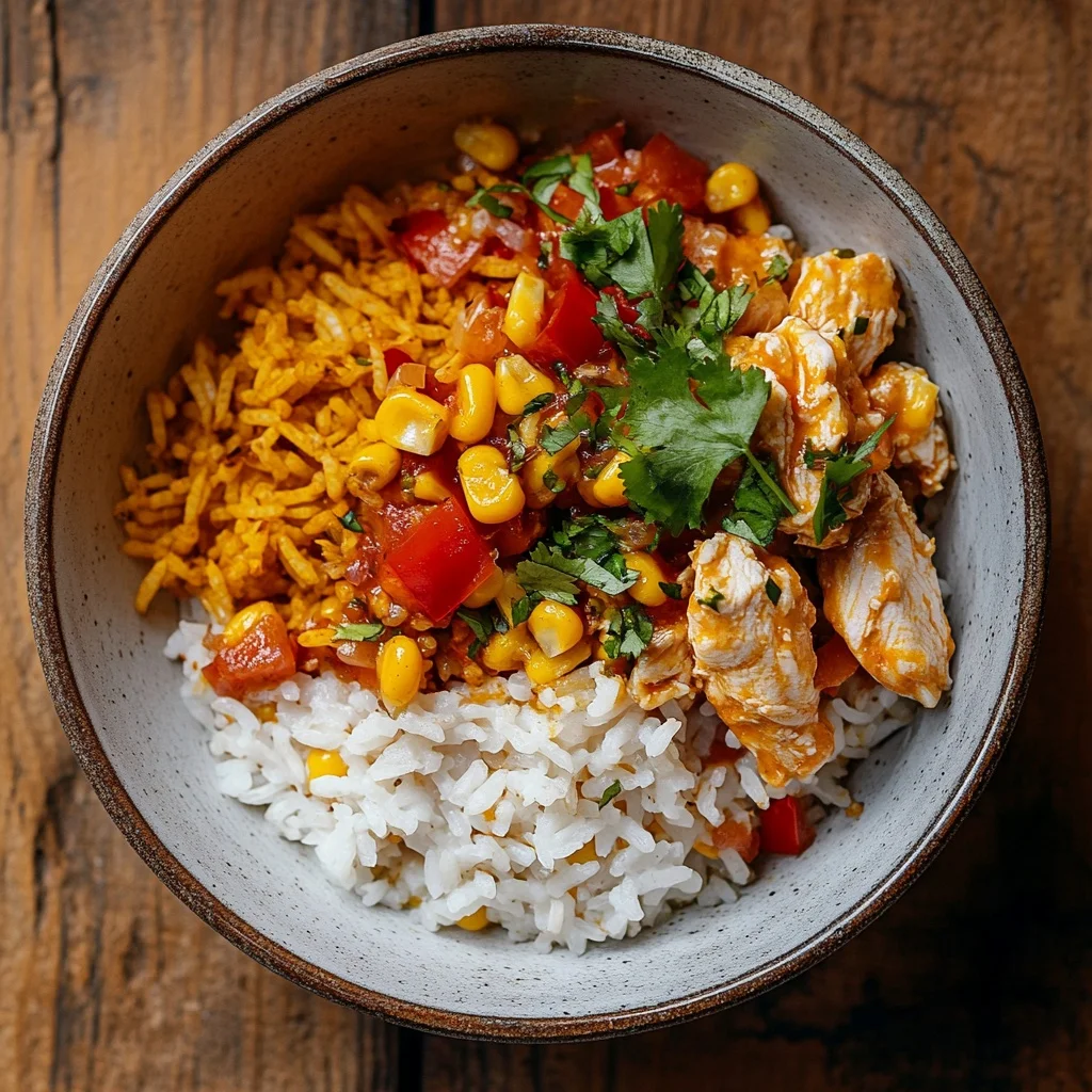 street corn chicken rice bowl ingredients