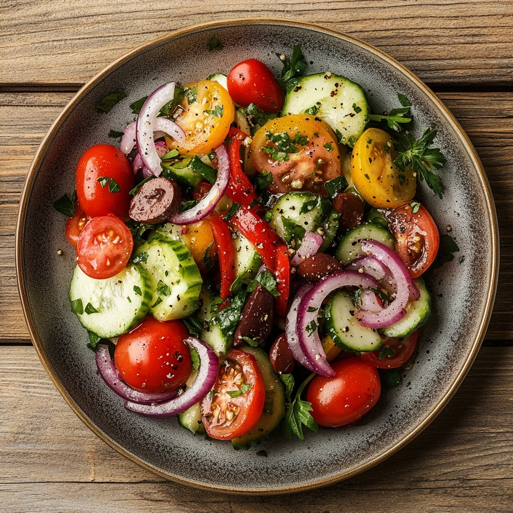 the best classic mediterranean salad recipe