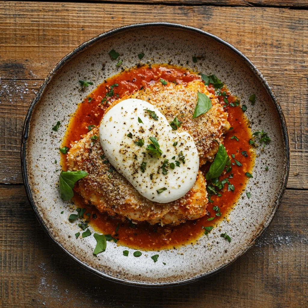 baked chicken parmesan with mozzarella ingredients