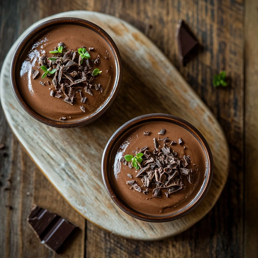 easy 3 ingredient chocolate mousse ingredients