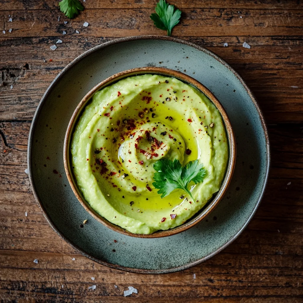 easy 5 minute avocado dip