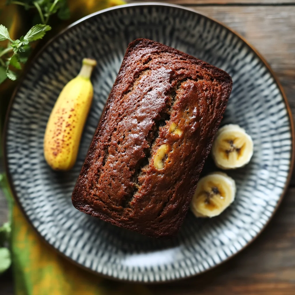easy banana bread recipe with 3 bananas