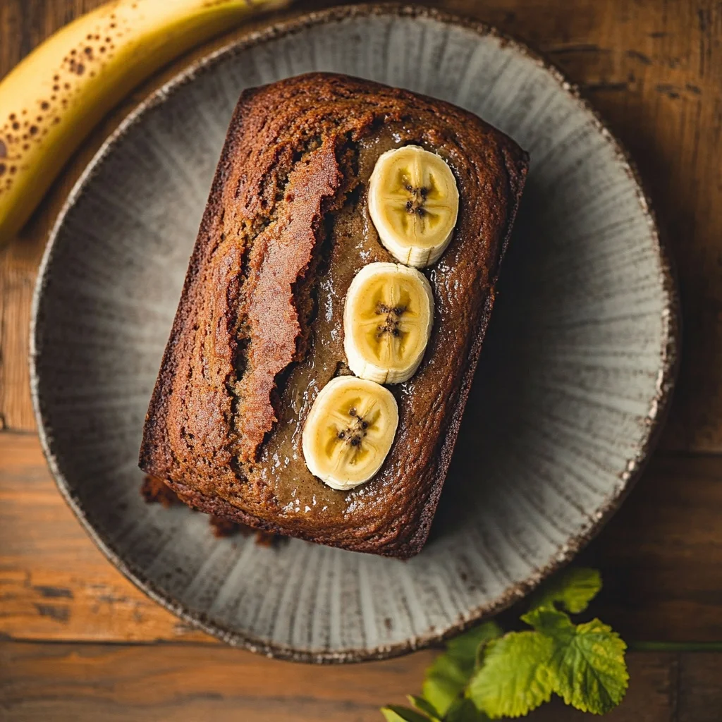 easy banana bread recipe with 3 bananas ingredients